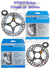 Shimano RT-MT800 Disc Brake Rotor Center Lock 140mm or 160mm New 1PC