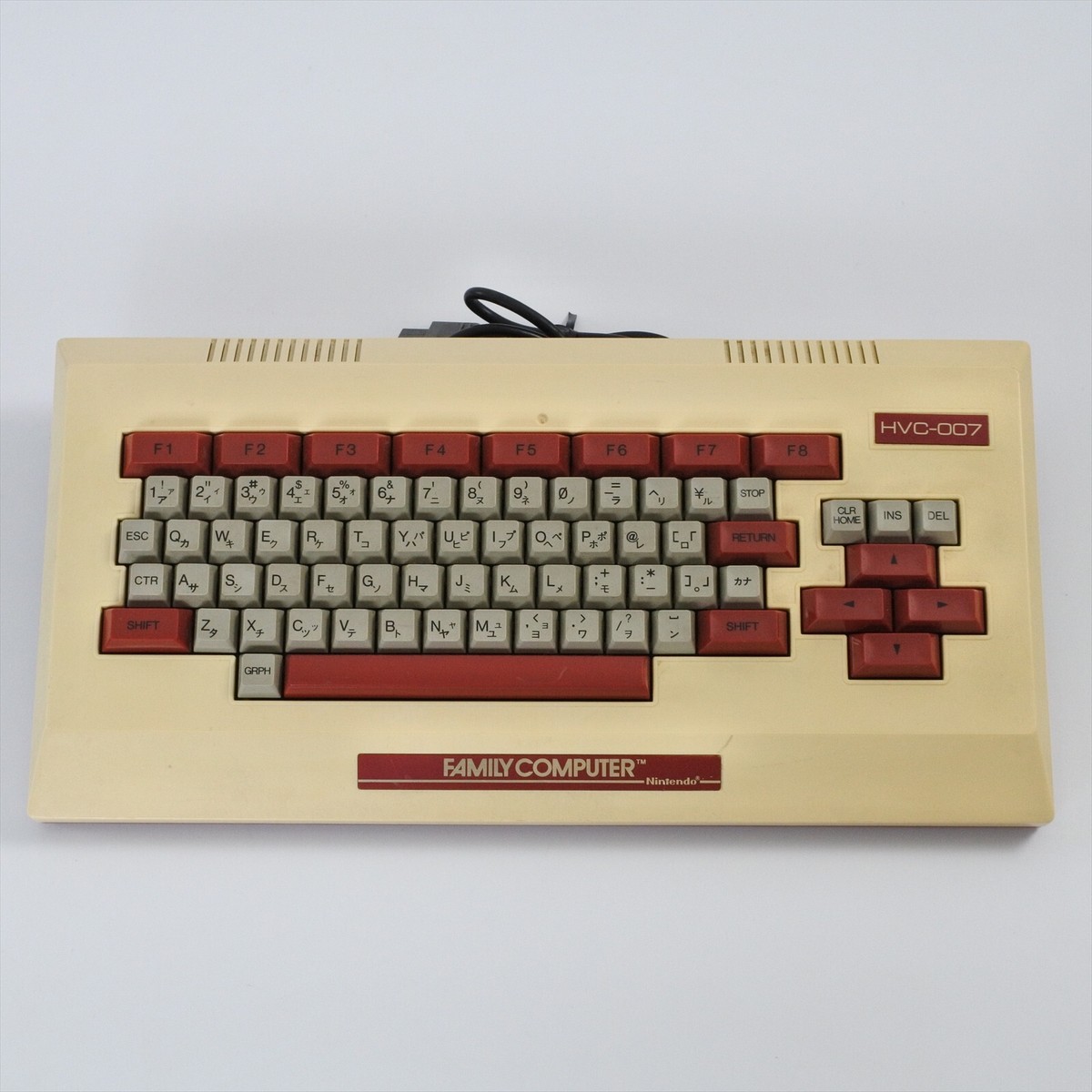 任天堂　ファミリーコンピューター　HVC-007 Famicom Family Basic Official Keyboard HVC-007 NINTENDO