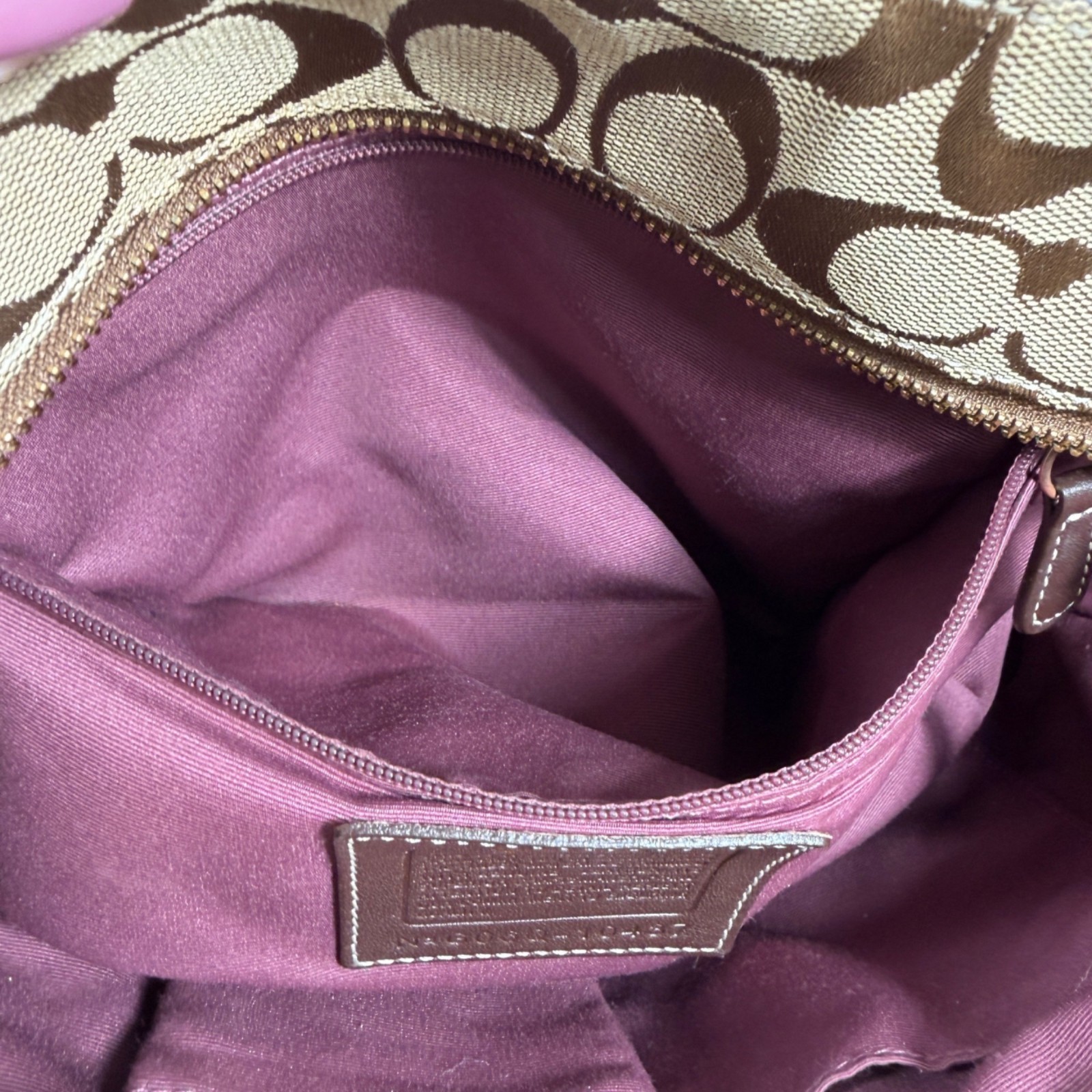 COACH Multicolor Patchwork Turn Lock Signature 10… - image 15