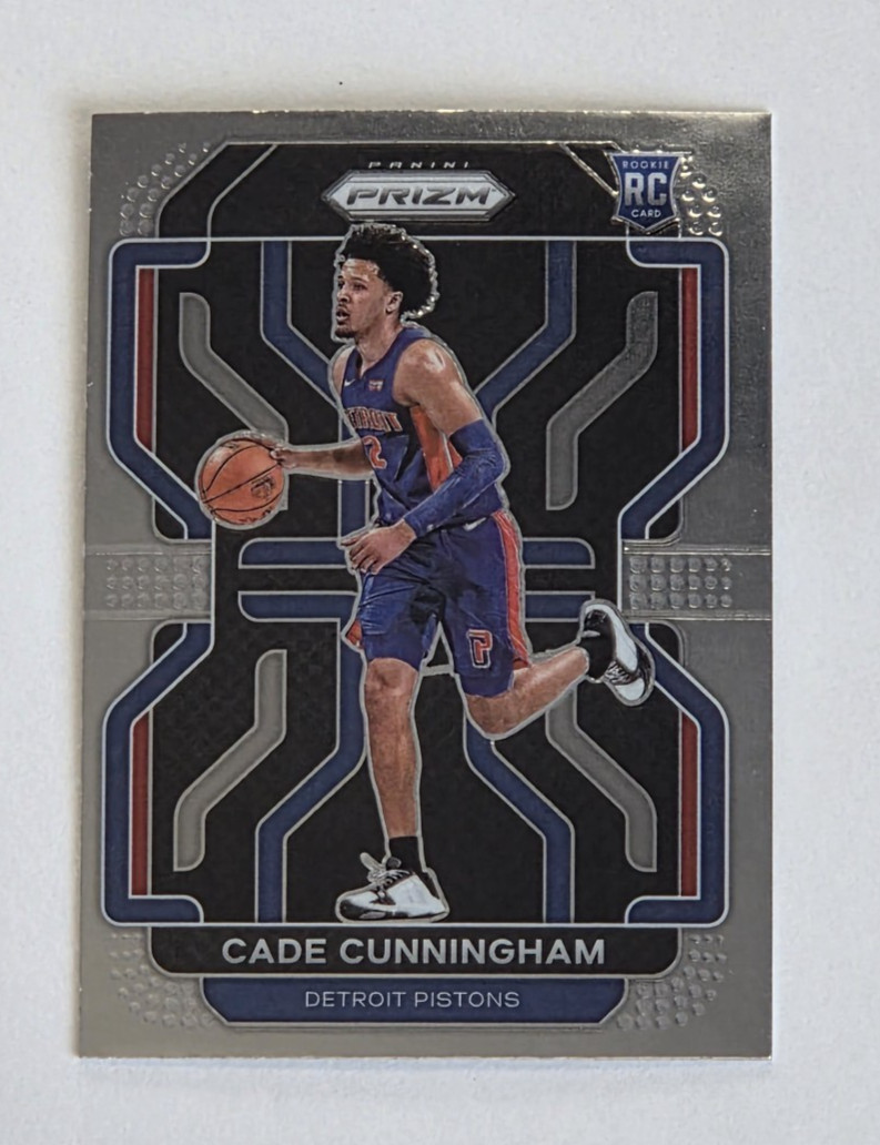 2021-22 Prizm Cade Cunningham RC Rookie #282 Pistons 🔥