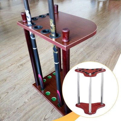 12 Slots Pool Cue Rack Sturdy Professional Display Gift for Player Equipment