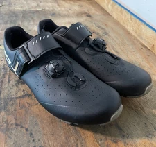 Sidi Physis Cycling Shoes EU 42.5 US Men's 9.5 Carbon MTB Black Clipless