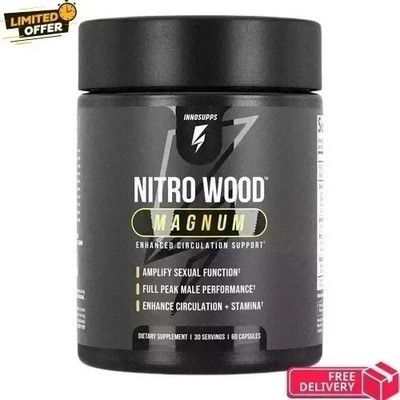 Nitro Wood MAGNUM InnoSupps Enhance Male Blood Flow Sexual Stamina Performance