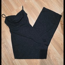 Windsor black shimmer dress with built in slip - Size Medium. Worn once