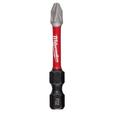 Milwaukee 48-32-4832 SHOCKWAVE 2 in. Power Bits PZ2