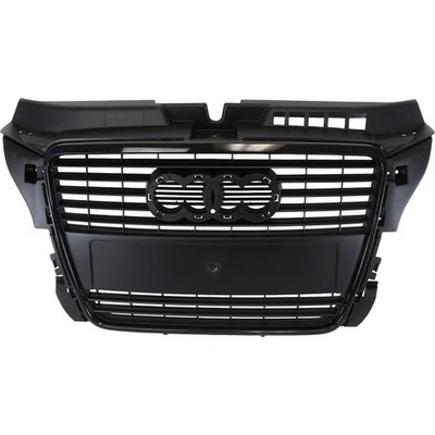 Grille For 2009-2013 Audi A3 Quattro A3 Primed Plastic