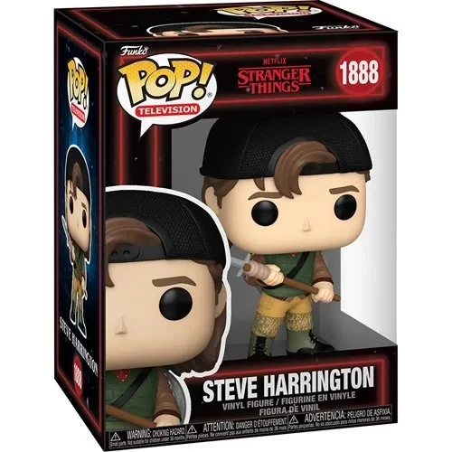 Funko Pop! Steve Harrington #1888  Stranger Things  Vinyl + Protector PRE-SALE