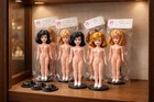 Lot of 9 Vintage Lee Wards Dolls -Dexter's 7 1/2 "Dress Me" Doll Stand NWT /NWOT