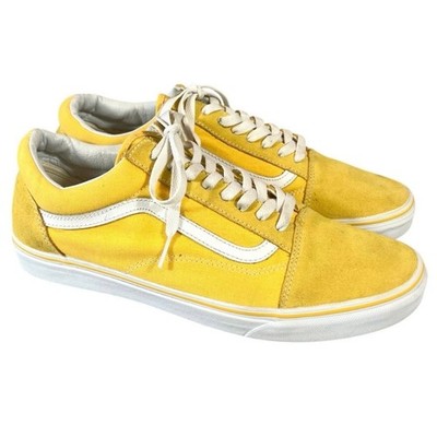 Vans Old Skool Classic Sneakers Mens Size 11 Yellow Shoes