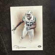 DAVID HARRIS  2011 PRIME SIGNATURES #46 SERIAL /499 SP RARE MINT