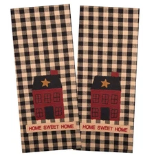 Home Sweet Home Decorative Towel Set of 2 by Raghu