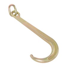 15 Inch J Hook 5400 Lbs G70 Roll Back Clevis For Tow Chain Truck And Trailer