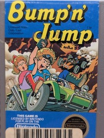 BUMP 'N' JUMP - Nintendo NES (Authentic) Game