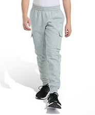 adidas Big Boys Drawstring Waist Cuffed Mid Rise Regular Fit Fleece Jogger Pant