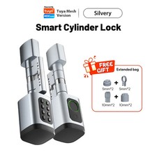 Catchface Smart Door Lock Fingerprint RFID Card App Password Cylinder Lock