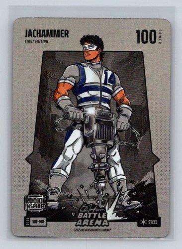 2026 Bo Jackson Battle Arena Jachammer Silver Battlefoil Steel