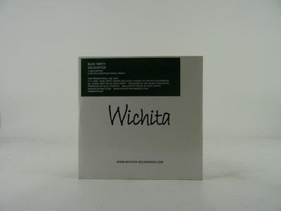 BLOC PARTY HELICOPTER (A69) 2 Track Promo CD Single including Card Sleeve WICHIT