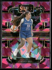 Alissa Pili RC Rookie 2024 Panini Select WNBA #34 Prizms Pink Ice Minnesota Lynx
