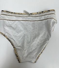 Victoria's Secret Animal Print High-Waisted Underwire Padded Bikini Set 34B, M
