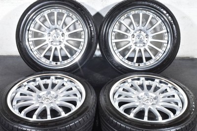 JDM WEDS Maverick 815F 18-inch wheelsPCD114.3 7.5J +38Goodyear Eagle R No Tires