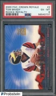2000 Pacific Crown Royale Rookie Royalty Tom Brady Patriots RC Rookie PSA 6