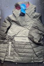 Columbia Women’s Jacket Olive S , Omni Heat Reflective New Winter Jacket