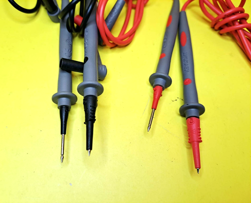 ⚡LOT 4X KEYSIGHT U1167A TEST LEAD PROBE WIRE PEN CABLE ACCESSORY FOR MULTIMETER⚡ - Foto 6 di 7