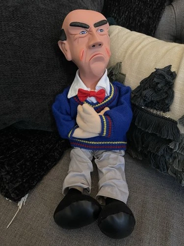 Rare Jeff Dunham Talking Walter Figure Plush Puppet Doll. Tested & Works! 2003