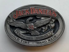 1992 Jack Daniels EAGLE Bergamot Belt Buckle, Made USA