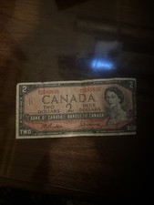 1974 Canadian $2 Dollar Bill
