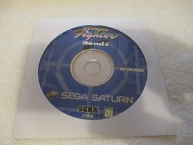 VIRTUA FIGHTER REMIX SEGA SATURN LOOSE DISC ONLY *CLEAN DISC*