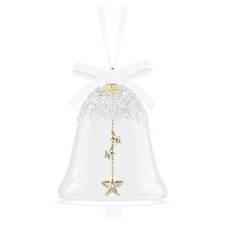 Swarovski Annual Edition: 2025 Bell White Crystal Polyester Ornament 5701866