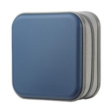 alavisxf xx CD Case, 48 Capacity Hard Plastic DVD Case Portable Zipper CD Case
