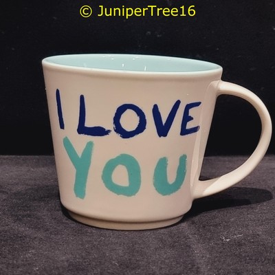 Jamie Oliver Kaffeebecher I Love You What`s For Tea? NEU D253