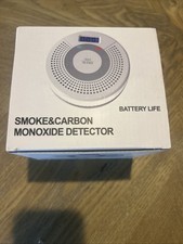 3-Pack Smoke Alarm  Carbon Monoxide Detector Battery Operated