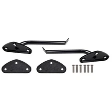 CJ Classic Trucks Exterior Mirror Arms Black Kit Chevrolet C10 1967-1969