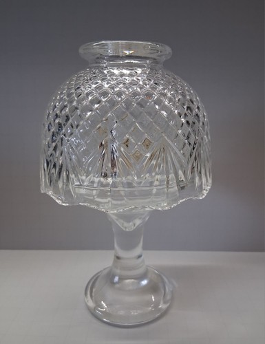 Party Lite Glass Pedestal Fairy Lamp Tealight Candle Holder