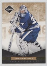 2011-12 Limited Gold Spotlight 17/25 James Reimer #199 a3q