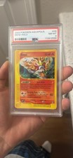 2003 Pokemon Aquapolis Entei H8 Holo Rare English PSA 8 Pokemon on eBay