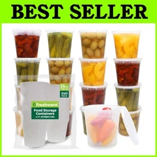Freezer Safe Deli Container Set (240-Piece)