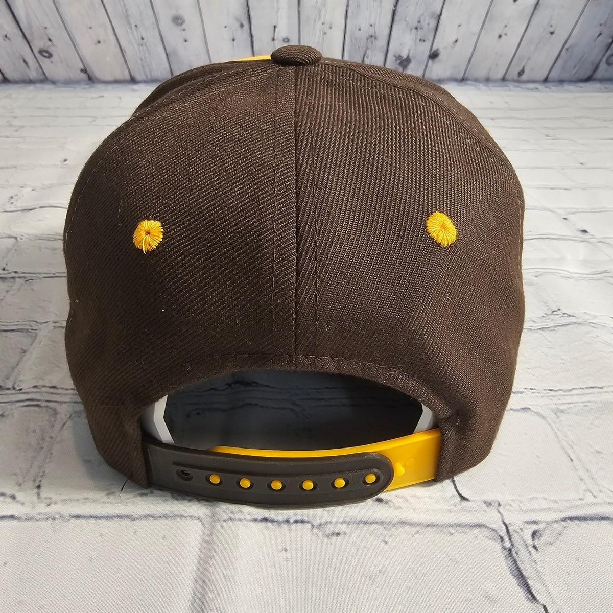 Zephyr Wyoming Cowboys WYO Snapback Hat Pistol Pete NCAA View 5