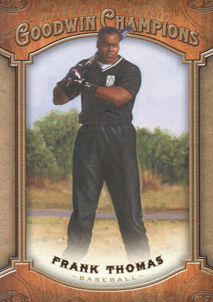 2014 Upper Deck Goodwin Champions #1 Frank Thomas - BB