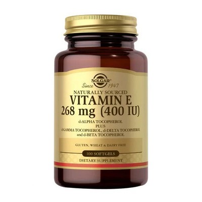 Naturally Sourced Vitamin E 100 Softgels 268 Mg