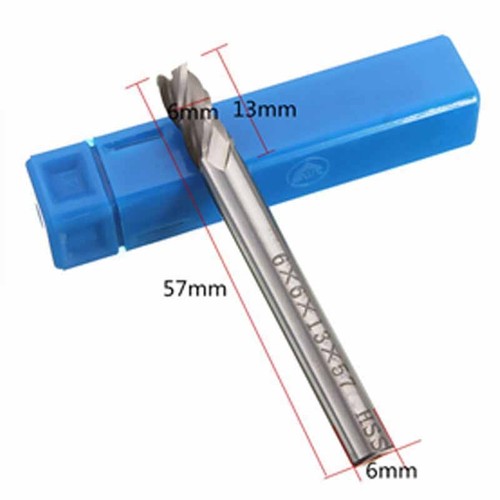 2018 New End Mill Cutter Shank Straight Tools 1pc 4/6/8/10/12mm Bit HSS - Picture 8 of 45