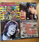 Lot of 4 Rolling Stones Vinyl LP Records Jagger/Richards