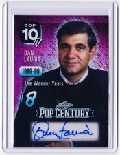 Dan Lauria 2026 Leaf Metal Pop Century Auto Card # 1/1 !! The Wonder Years