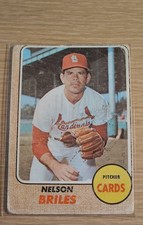 1968 Topps - High # Nelson Briles #540