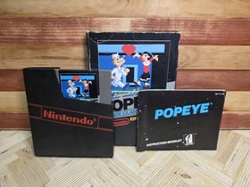 Popeye (Nintendo Entertainment System, NES, 1986) Completo en Caja CIB