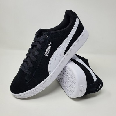 Puma Vikky V2 SD Junior Black White Size 4.5C Sneaker  Shoes 370510-01