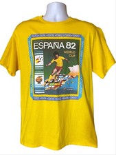 FIFA World Cup Spain 1982 Qatar Official Licensed Product Men’s Large Shirt NWT